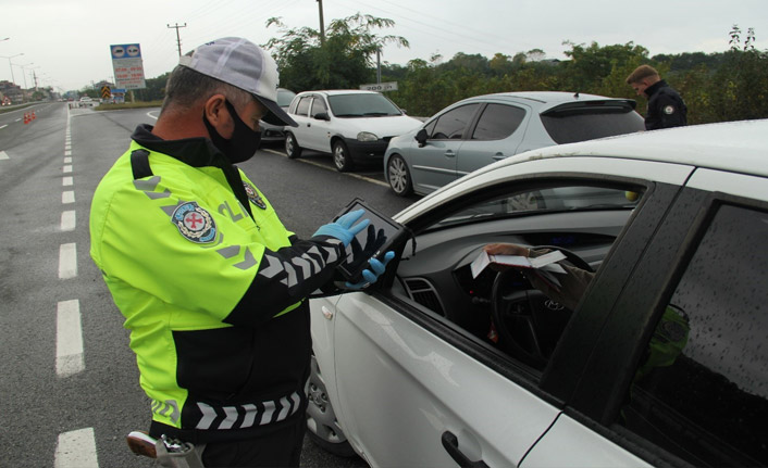 Ordu'da sıkı trafik denetimleri