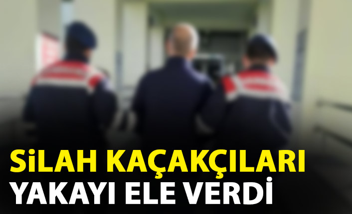 Silah kaçakçısı yakayı ele verdi