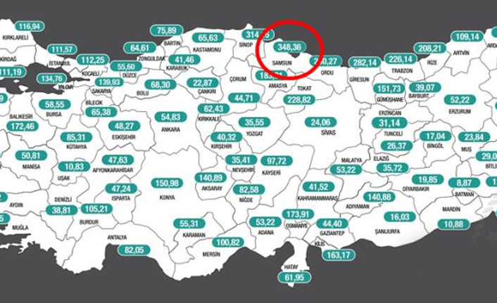 Samsun'da pozitif çıkan vatandaşlar kendilerini gizlemiş