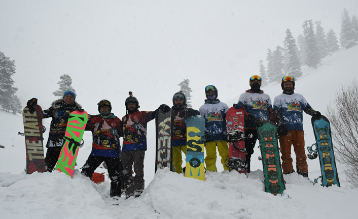 Snowboardun yeni adresi Sahara Milli Parkı