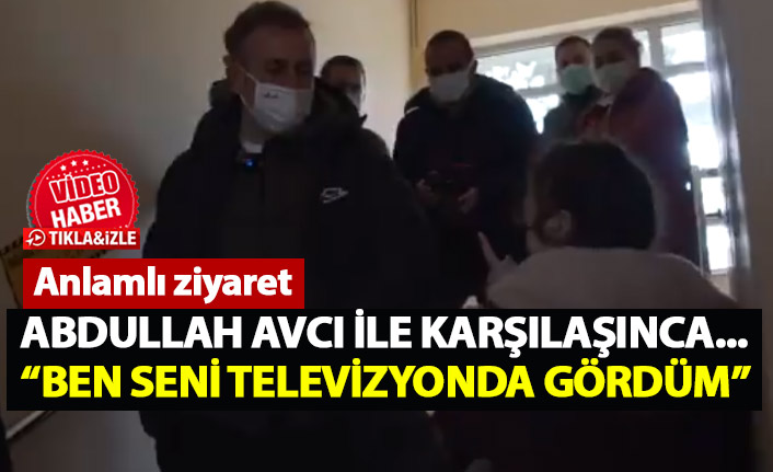 Abdullah Avcı'dan down sendromlu çocuklara anlamlı ziyaret