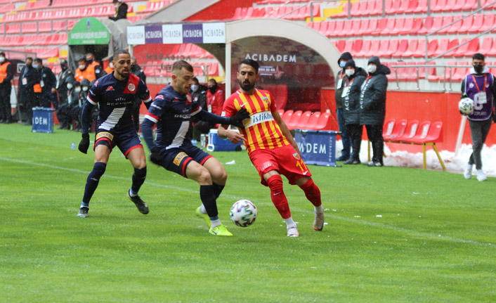 Kayserispor Antalyaspor'a mağlup