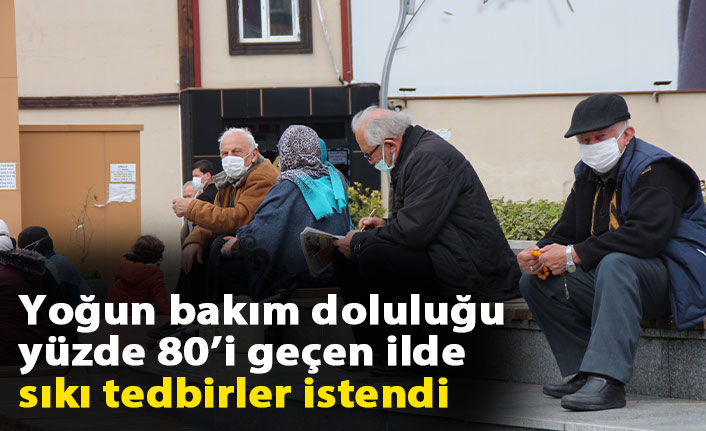 Rize'de yoğun bakım doluluk oranı yüzde 80’i geçti