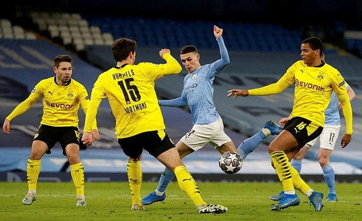 Manchester City, Dortmund'a şans tanımadı