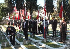 Trabzon şehitleri unutmadı