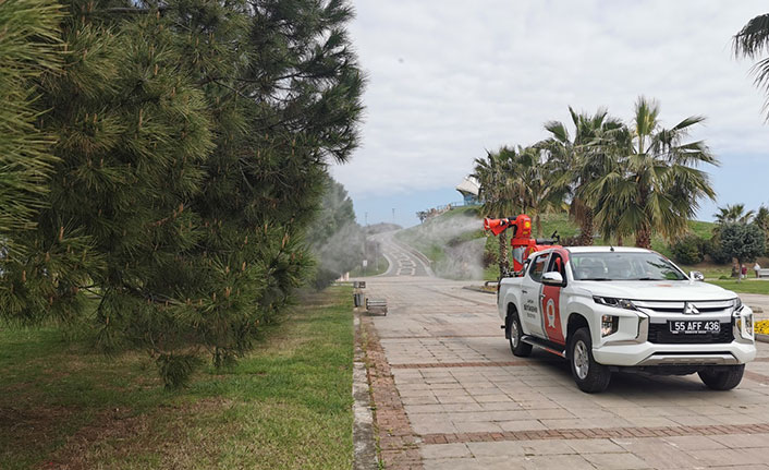 Samsun'da vektör ile mücadele