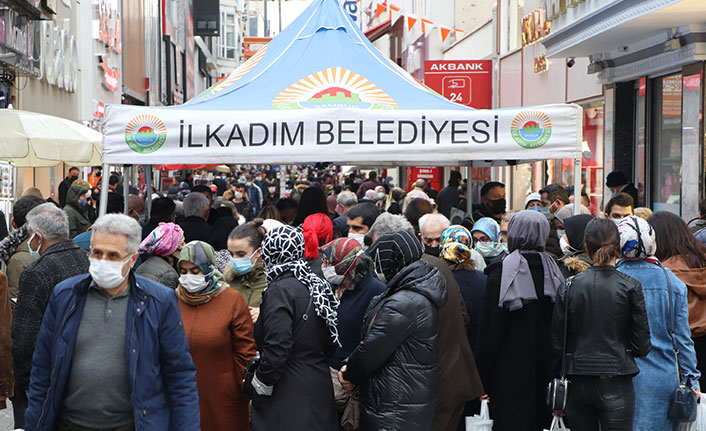 Samsun'da kısıtlama sonrası görüntüler pes dedirtti