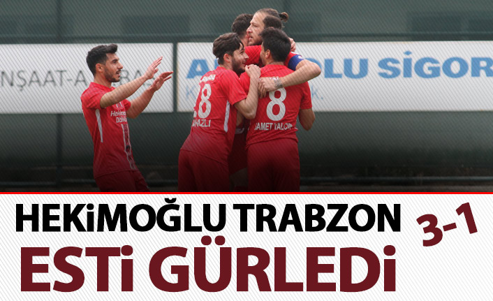 Hekimoğlu Trabzon Niğde deplasmanında esti gürledi