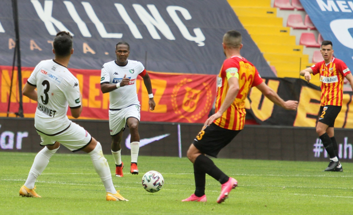 Kayserispor Denizlispor maçında 9 gol