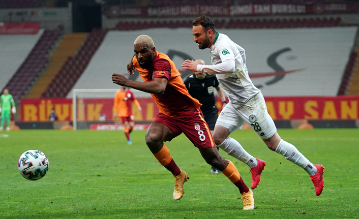 Galatasaray tek golle 3 puanı aldı