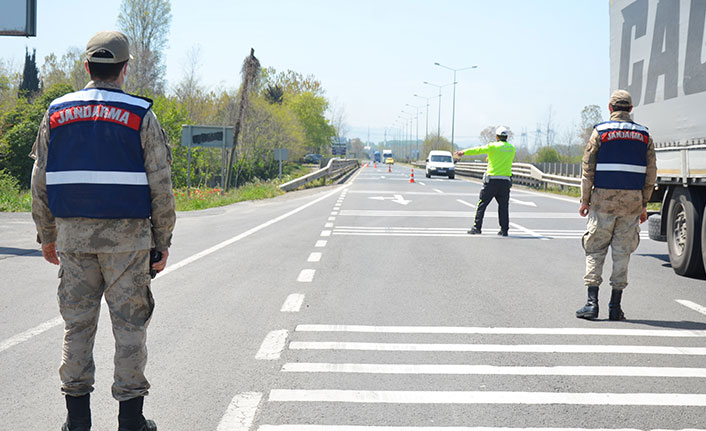 Karadeniz Sahil Yolu'nda denetim