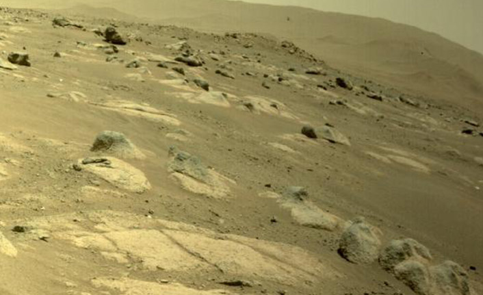 Mars helikopteri 4. uçuşunu 117 saniyede tamamladı