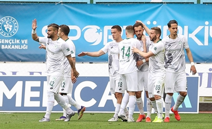 Konyaspor farklı kazandı