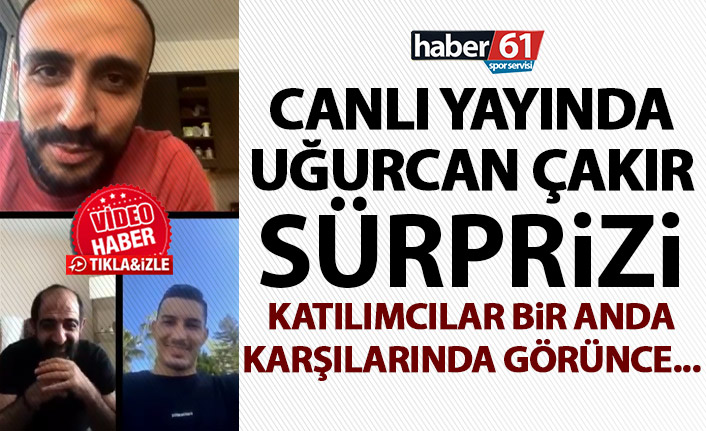 Uğurcan Çakır'dan büyük sürpriz! Canlı yayına katıldı ve gönülleri fethetti