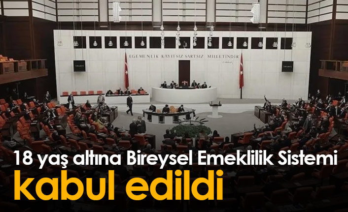 18 yaş altına Bireysel Emeklilik Sistemi kabul edildi