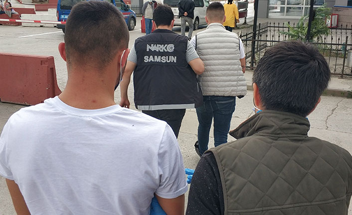 Samsun'da narkotik operasyonu