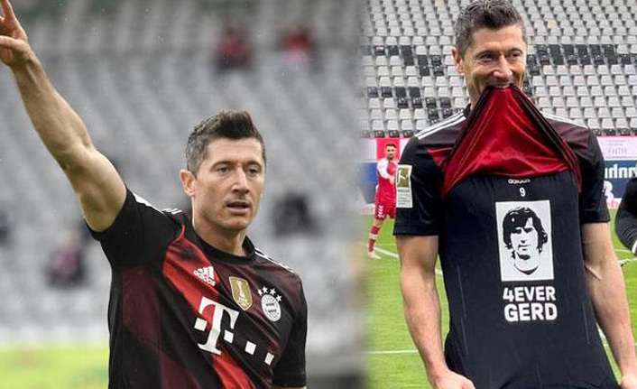 Lewandowski Bundesliga rekorunu kırdı!