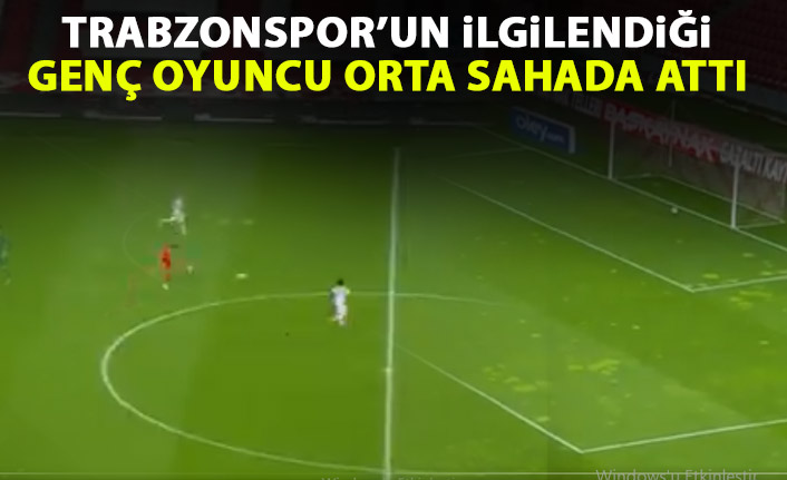 Trabzonspor'un gündemindeydi! Orta sahadan avladı!