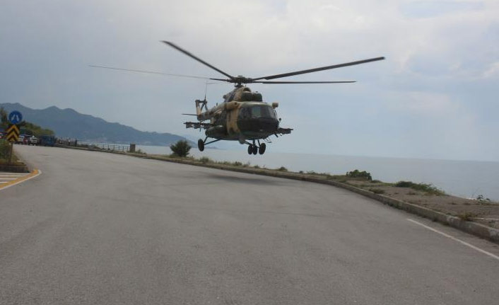 Giresun'a zorunlu olarak inmişti yeniden havalandı