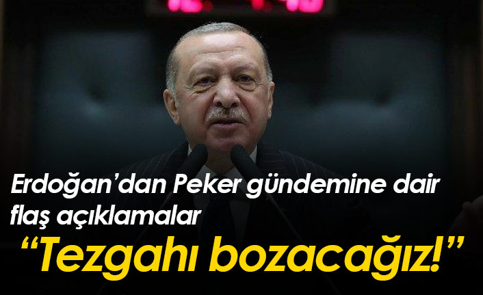 Erdoğan'dan Sedat Peker gündemine dair flaş açıklamalar!