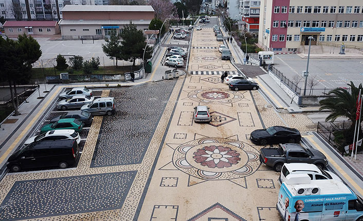 Samsun caddelerine sanatsal dokunuş