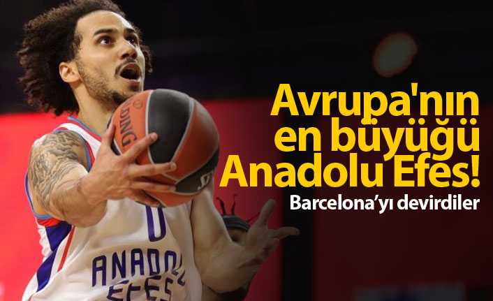 EuroLeague şampiyonu Anadolu Efes