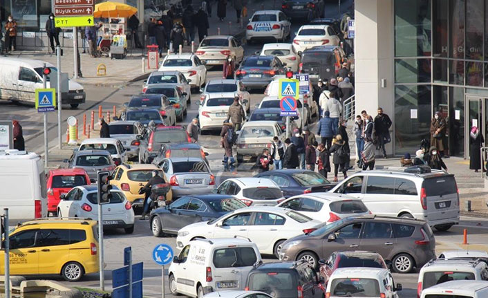 Samsun'da trafiğe kayıtlı taşıt sayısı arttı