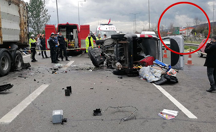 Tuvaletini yapmak için duran şoför felakete yol açtı