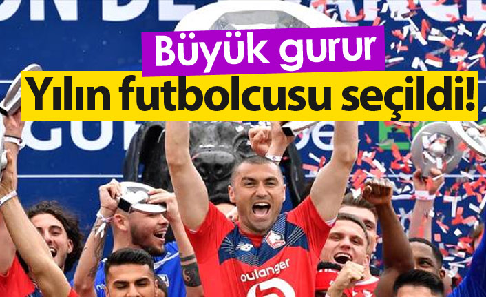 Burak Yılmaz yılın futbolcusu seçildi