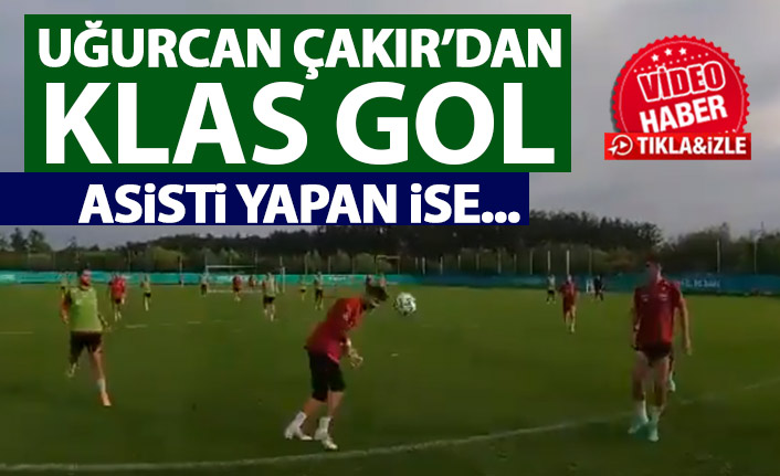 Uğurcan Çakır'dan klas gol! Asisti yapan ise...