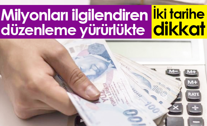 Borç yapılandırması Resmi Gazete'de!