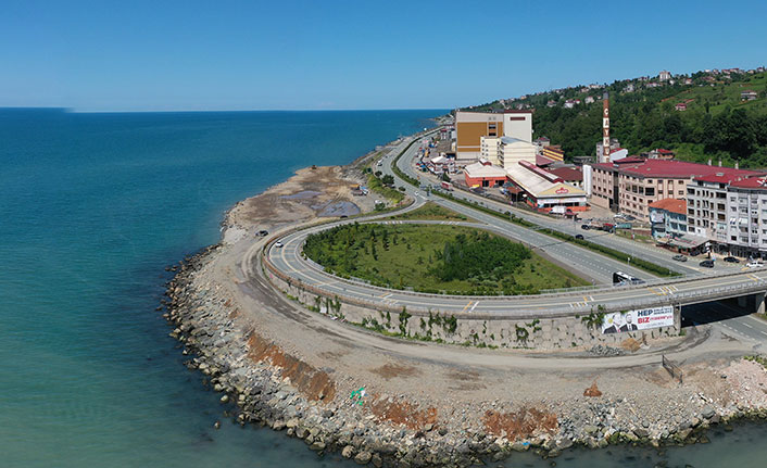 İyidere Lojistik Merkezi için deniz dolgusu başladı