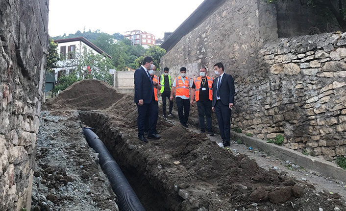 Tarihi mahallede yenileme çalışması