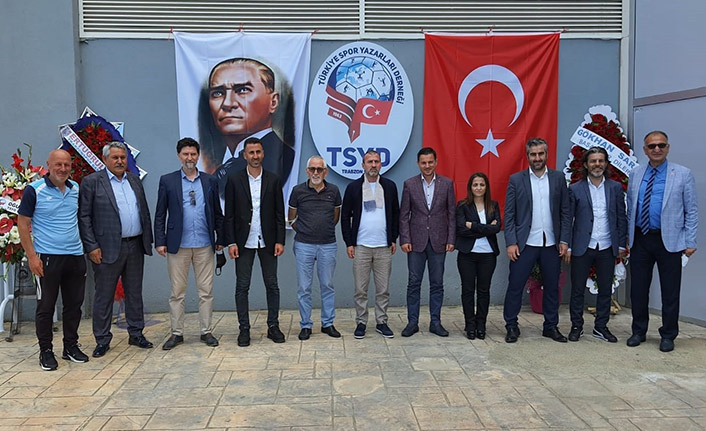 TSYD Trabzon Şubesi'nin ilk ziyaretcisi Hacıkerimoğlu oldu