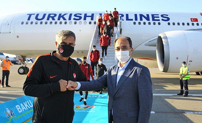 A Milli Futbol Takımı Azerbaycan'da