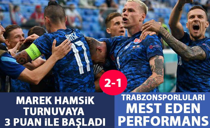 Hamsik asist yaptı Slovakya kazandı