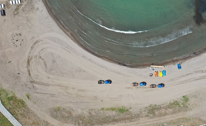 Ordu’da plajlar temizleniyor