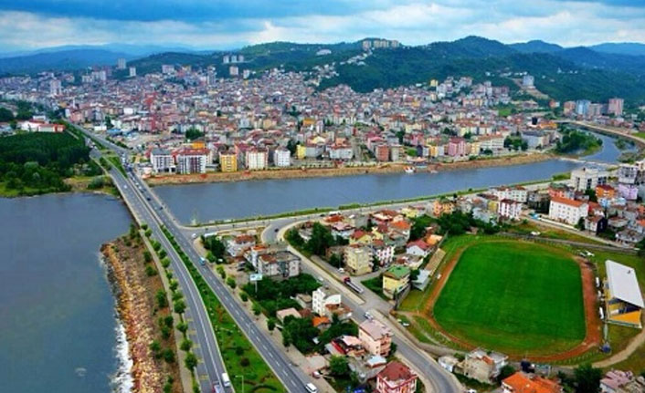 Fatsa-Ordu-Piraziz yolunda çalışma