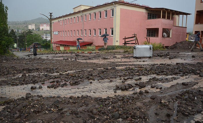 Giresun'u yağış vurdu