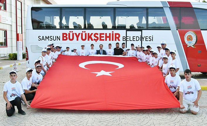 Samsunlu güreşçiler Kırkpınar yolunda