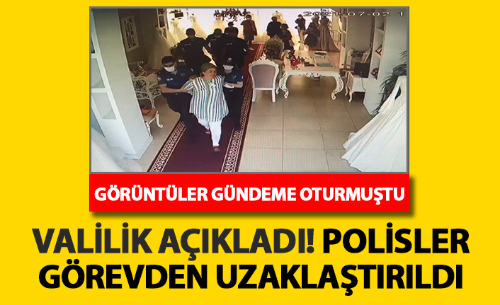 Ordu Valiliği açıkladı! 4 polis görevden uzaklaştırıldı