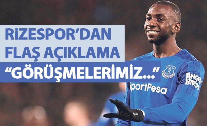 Çaykur Rizespor'dan flaş transfer açıklaması