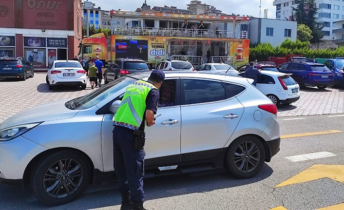 Giresun'da jandarma'dan uygulama