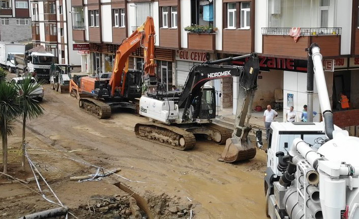 Rize'nin sel bilançosu netleşiyor