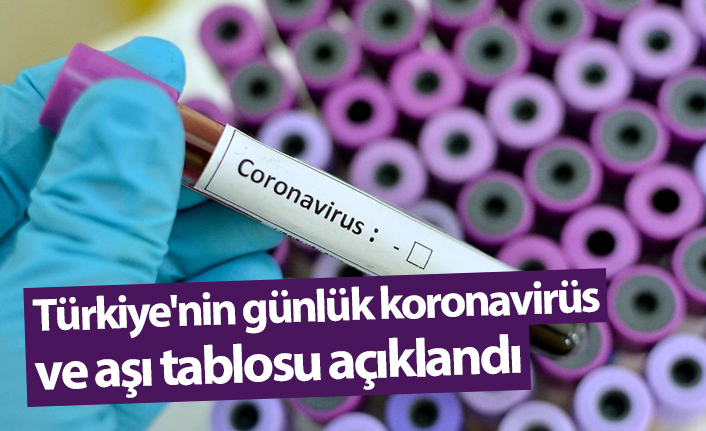 Türkiye'nin günlük koronavirüs ve aşı tablosu açıklandı - 18 Temmuz 2021 Pazar