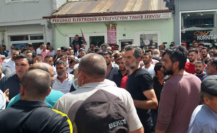 Gümüşhane'de gerginlik! O polise tepki gösterdiler