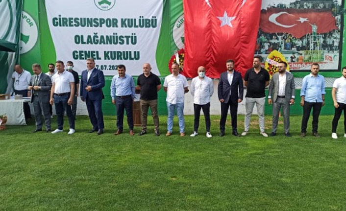 Giresunspor’da yeni görev dağılımı belli oldu