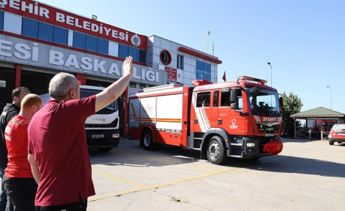 Ordu'dan Manavgata yardım ekibi