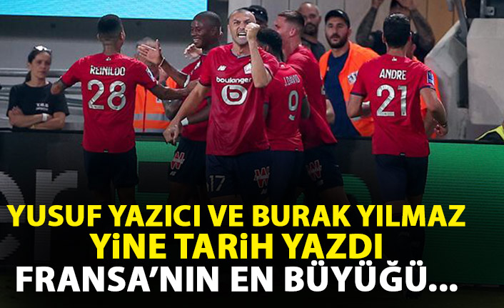 Burak Yılmaz ve Yusuf Yazıcı'dan bir kupa daha! Fransa'nın en büyüğü...