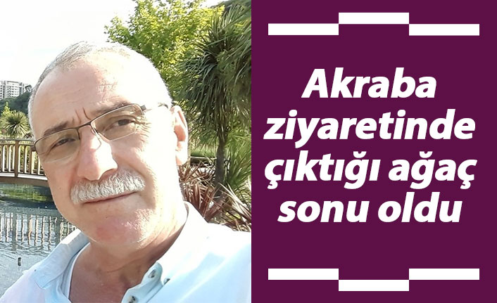 Akraba ziyaretinde çıktığı ağaç sonu oldu